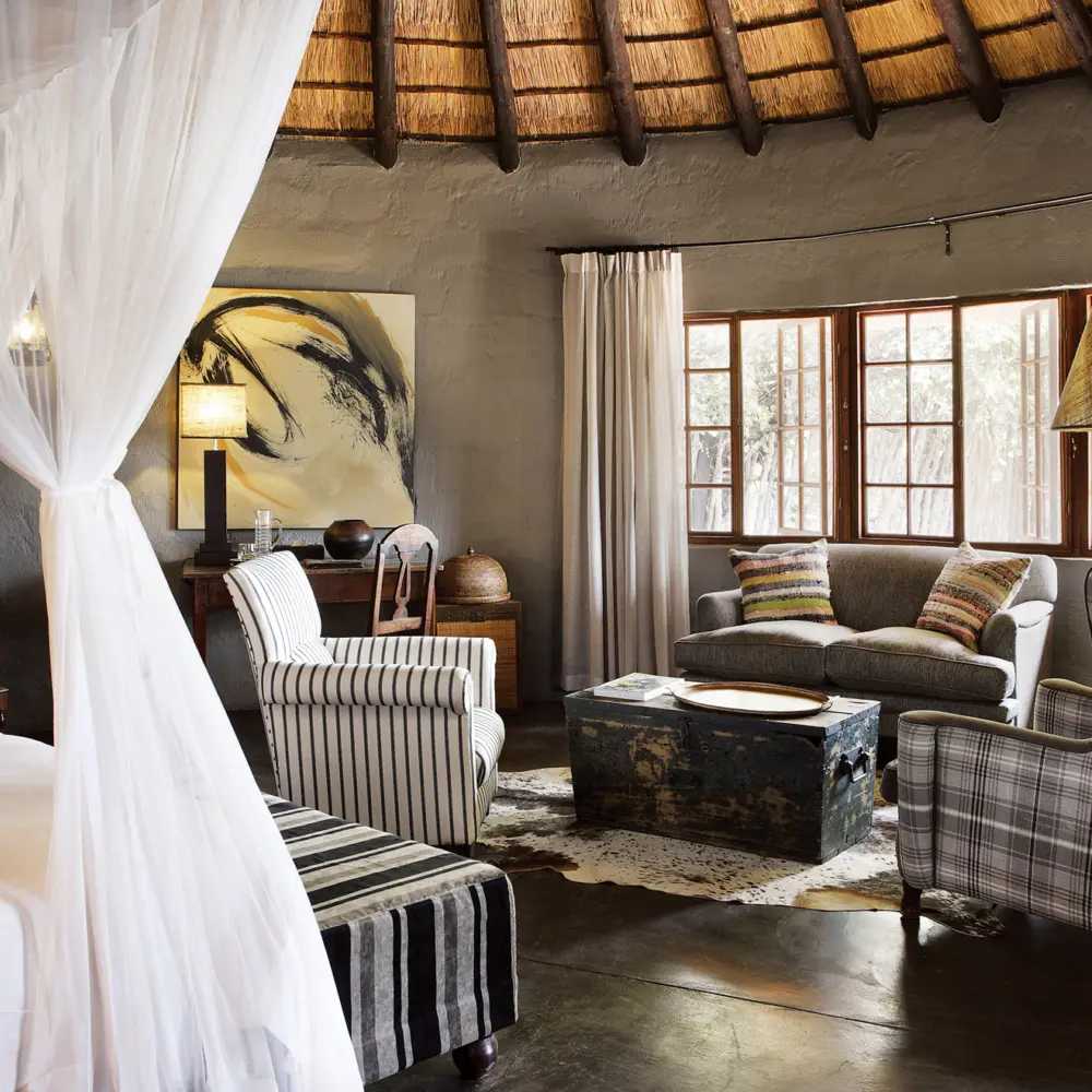 Le Motswari Private Game Reserve dans la réserve privée de Timbavati en Afrique du Sud
