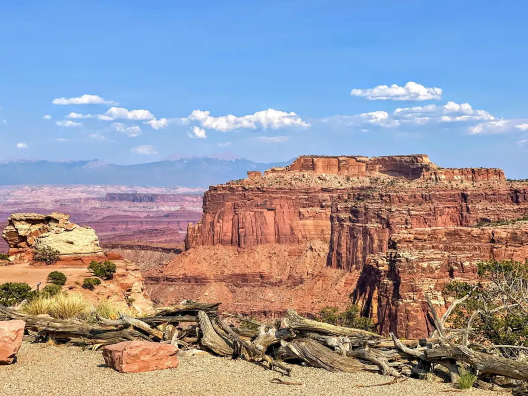 Paysage magnifique du parc national de Canyonlands dans l'état du Utah aux États-Unis