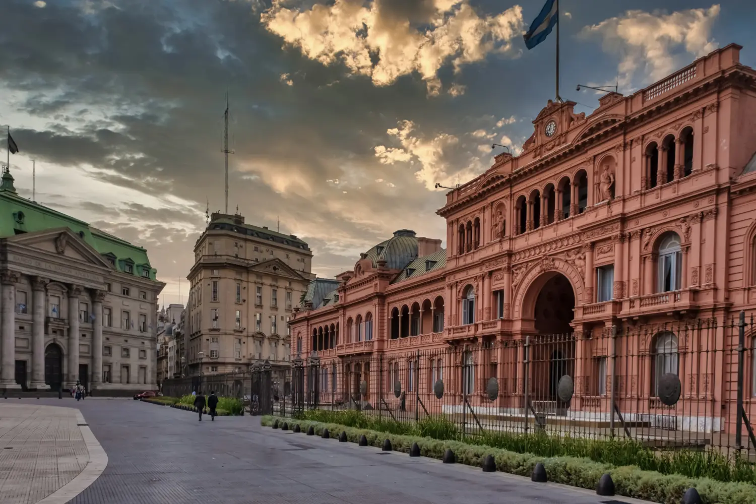 La Plaza de Mayo (place de Mai) à Buenos Aires en Argentine