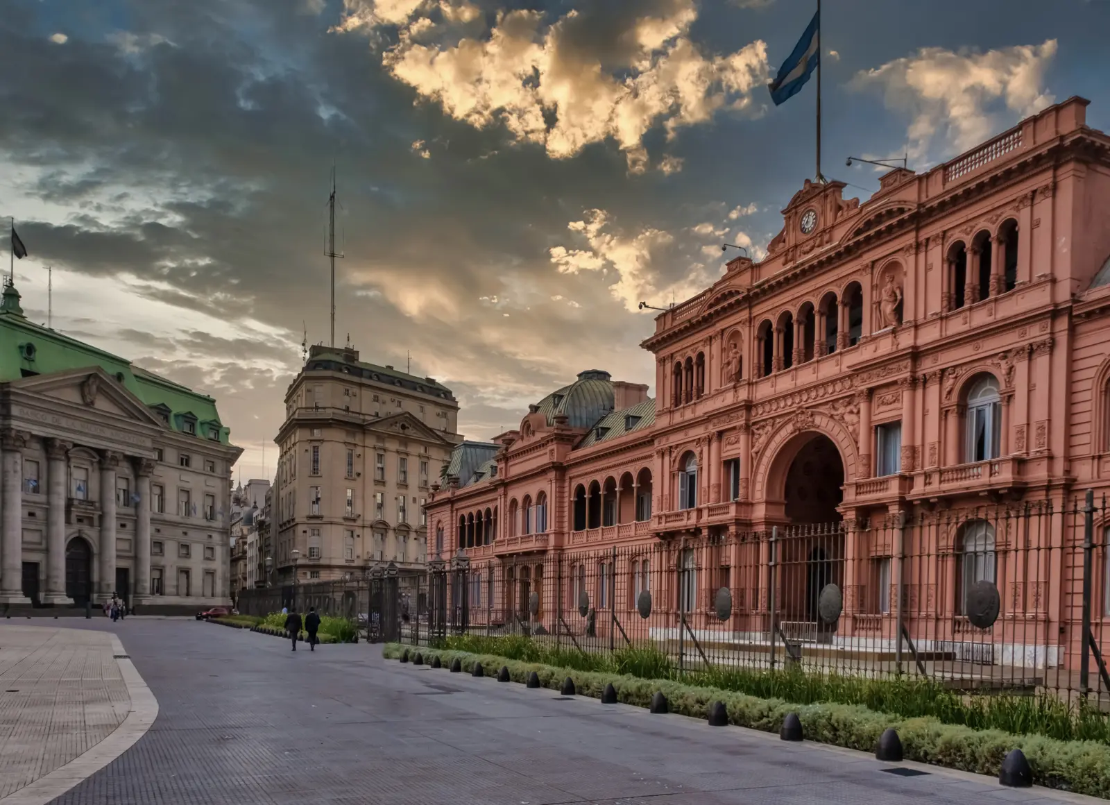 La Plaza de Mayo (place de Mai) à Buenos Aires en Argentine