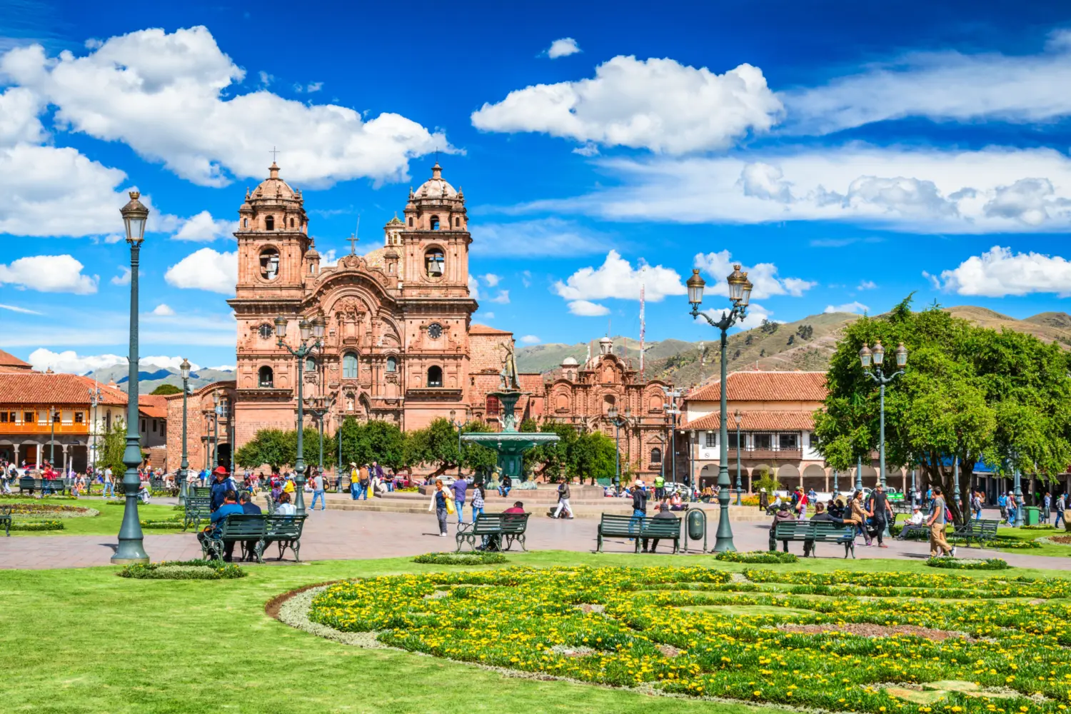 La cathédrale Notre-Dame-de-l'Assomption de Cusco au Pérou
