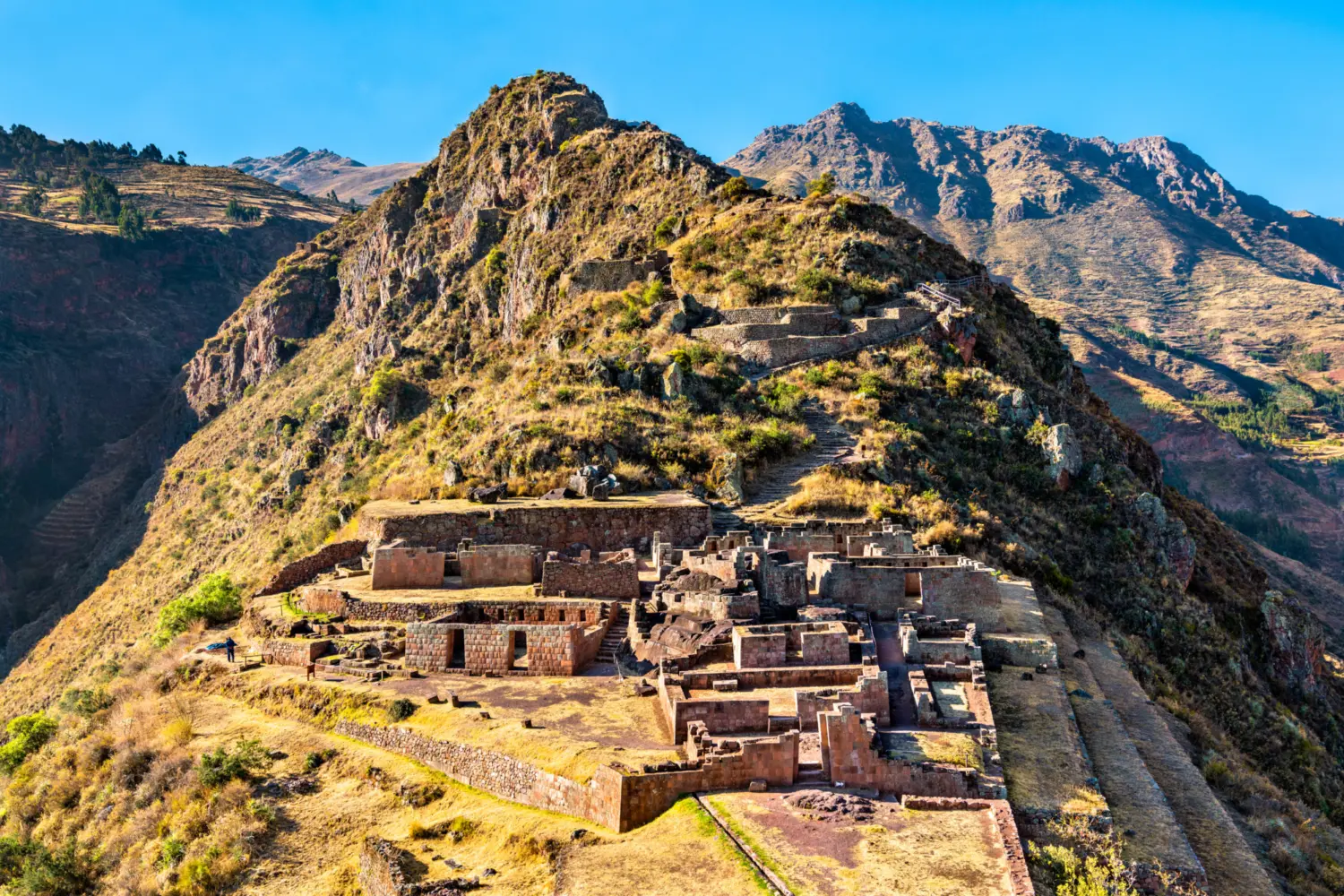 Le site archéologique Pisac au cœur de la Vallée sacrée au Pérou