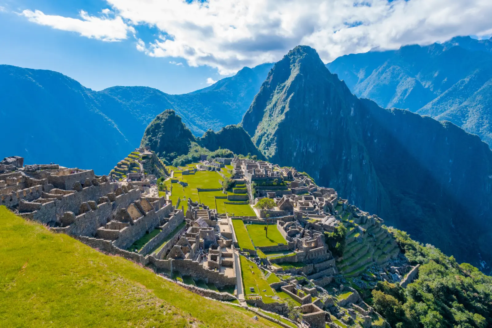 Le Machu Picchu au cœur des Andes au Pérou