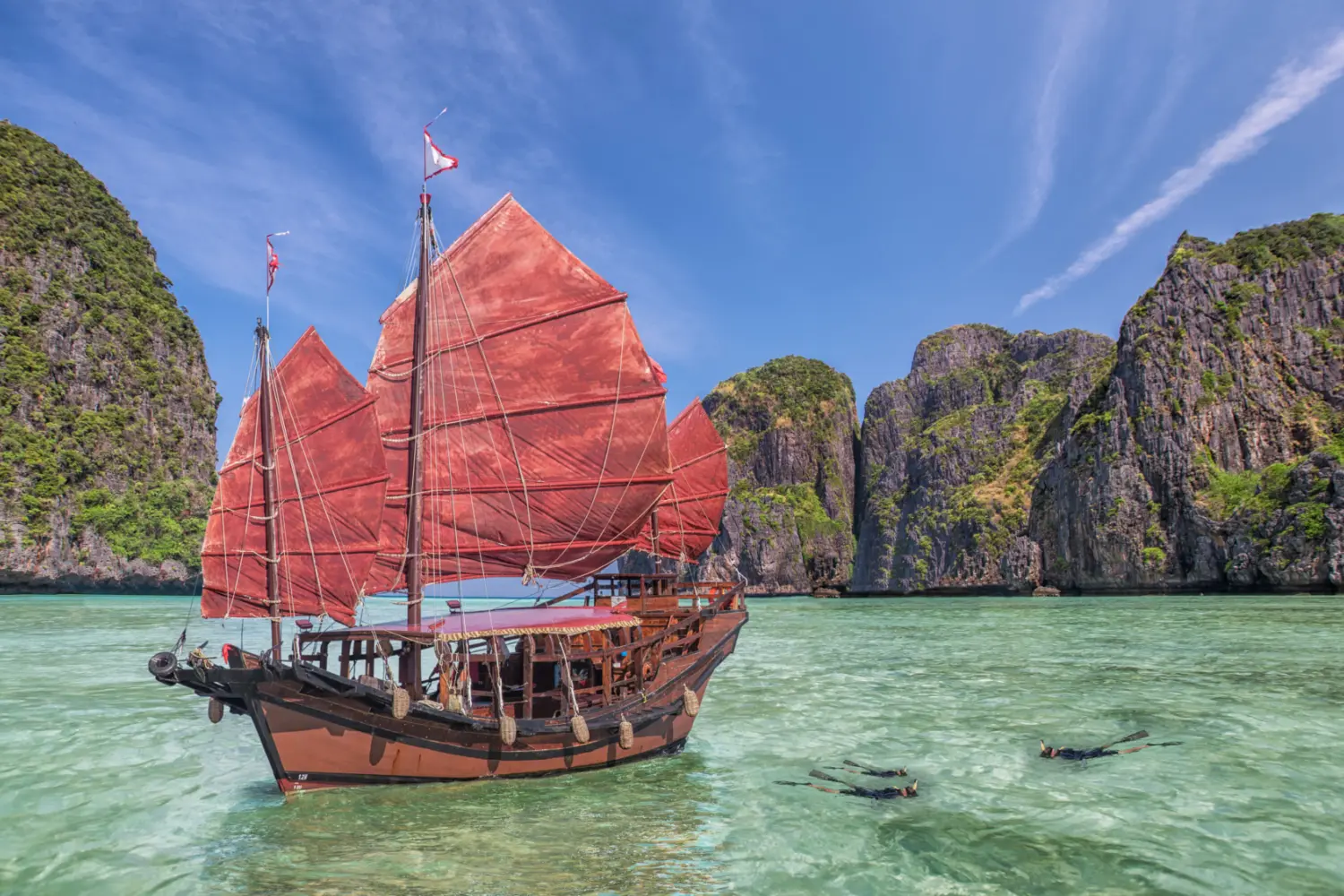 Bateau traditionnel à Phuket