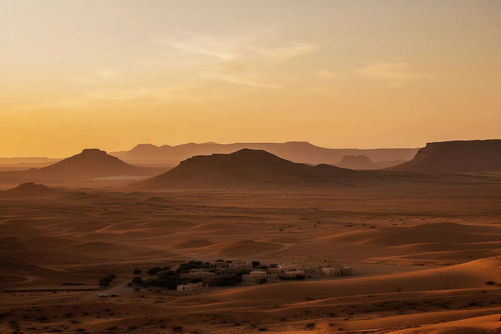 La magnifique désert du Sahara au Maroc