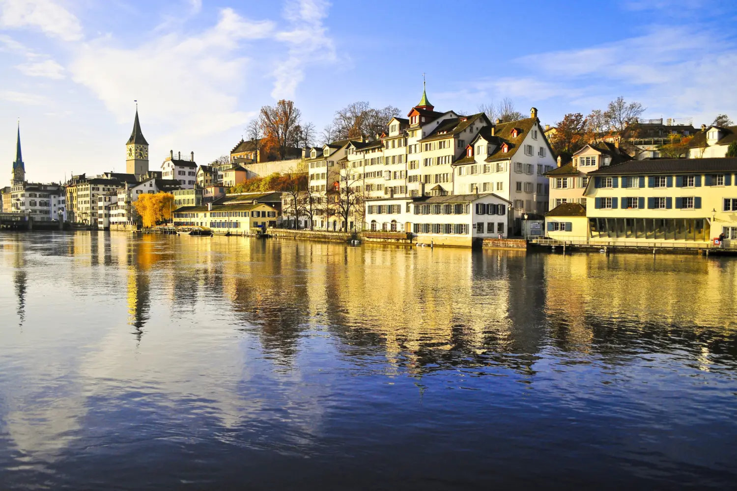 Vue sur la ville de Zurich en Suisse