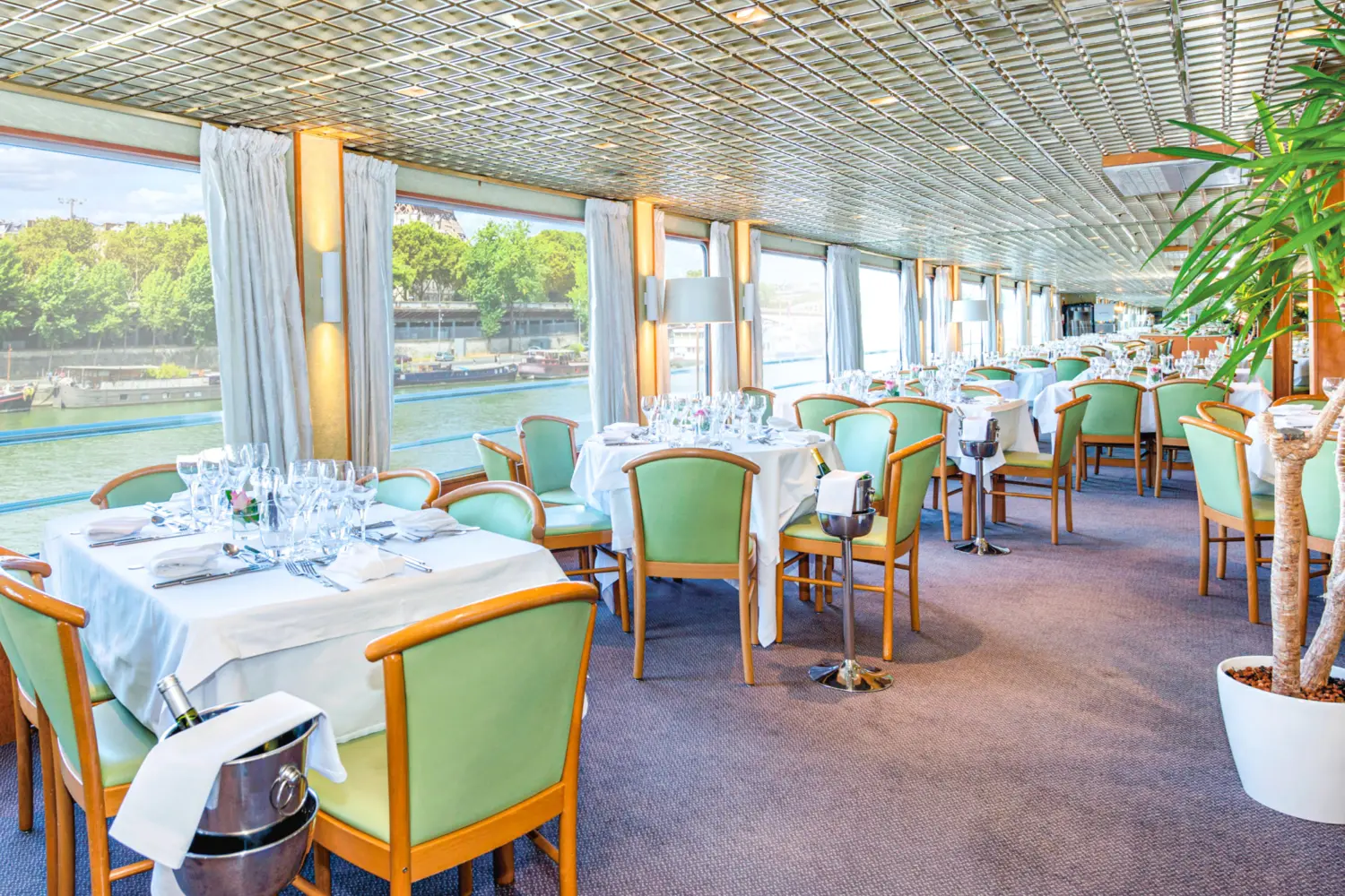 Restaurant à bord du MS Botticelli de CroisiEurope