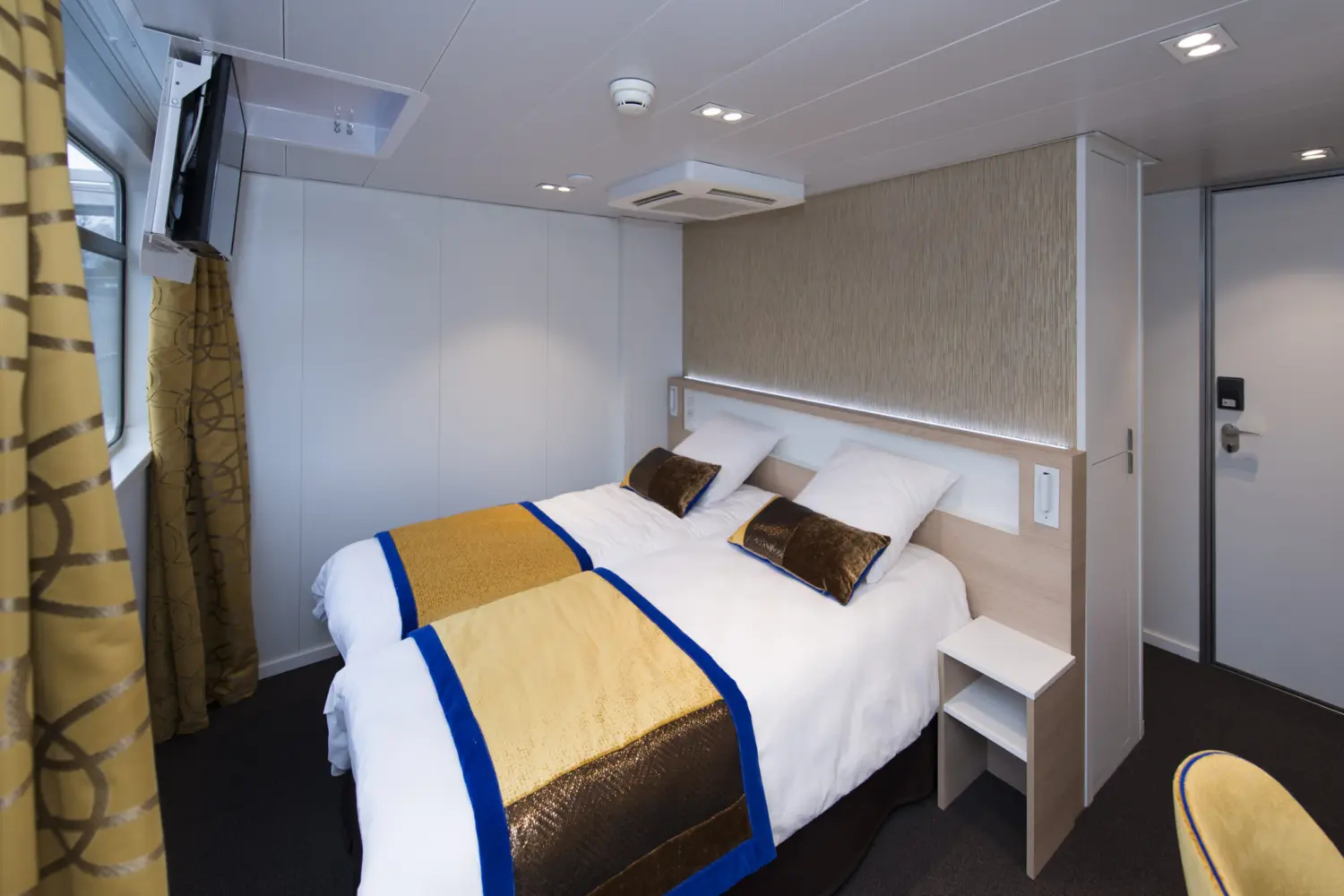 Cabine pont principal à bord du MS Symphonie de CroisiEurope