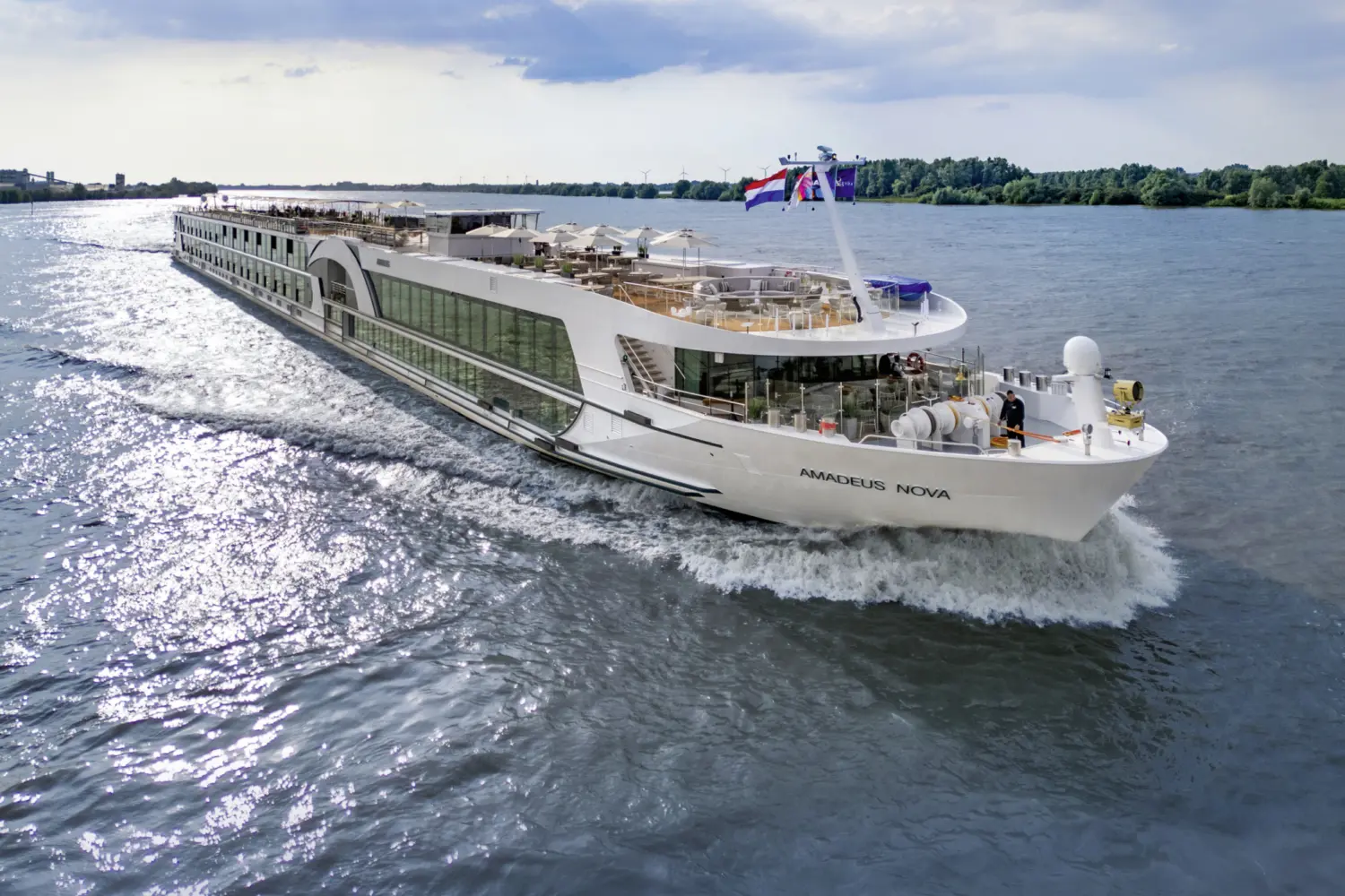 Vue extérieure du Amadeus Nova de Lüftner Cruises