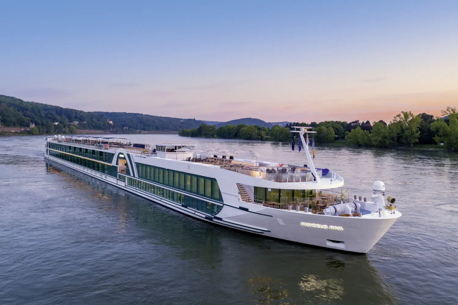 Vue extérieure du Amadeus Riva de Lüftner Cruises