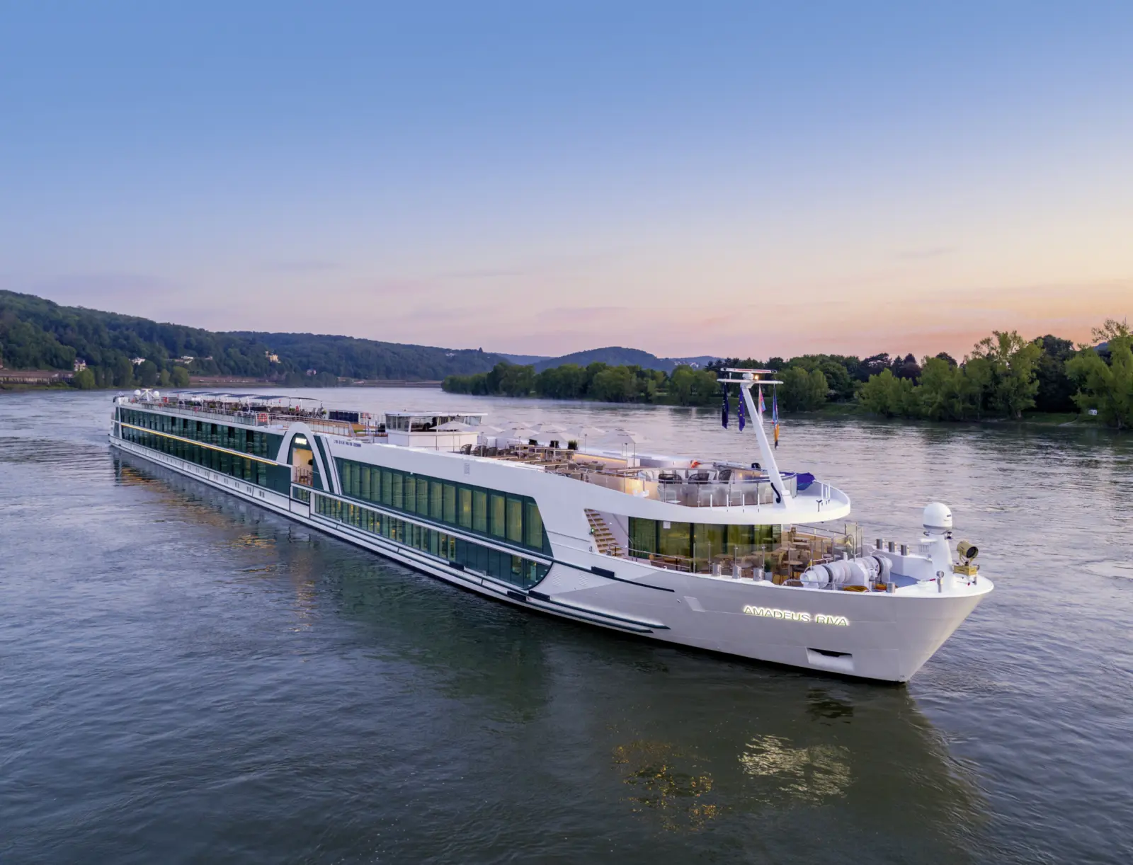 Vue extérieure du Amadeus Riva de Lüftner Cruises