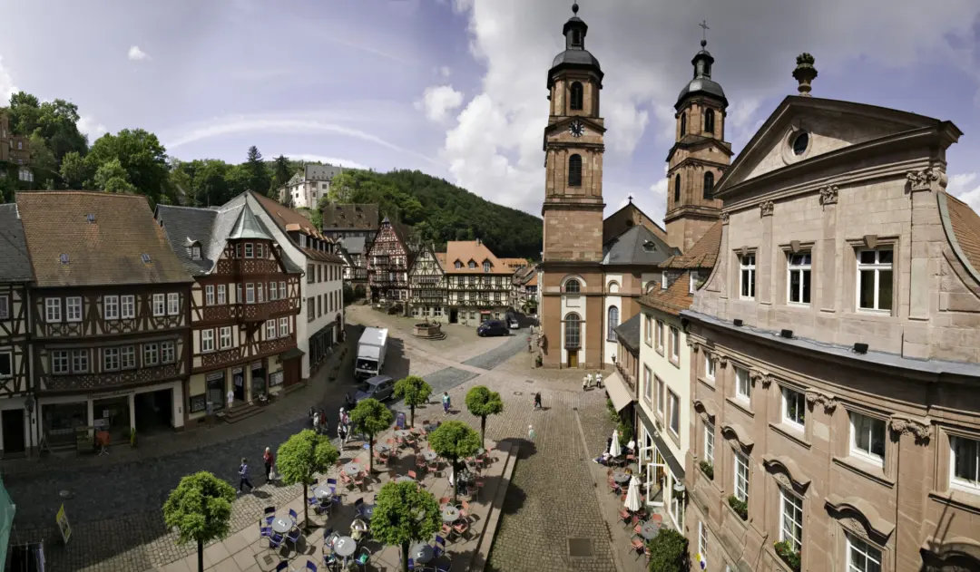 La ville de Wertheim en Allemagne