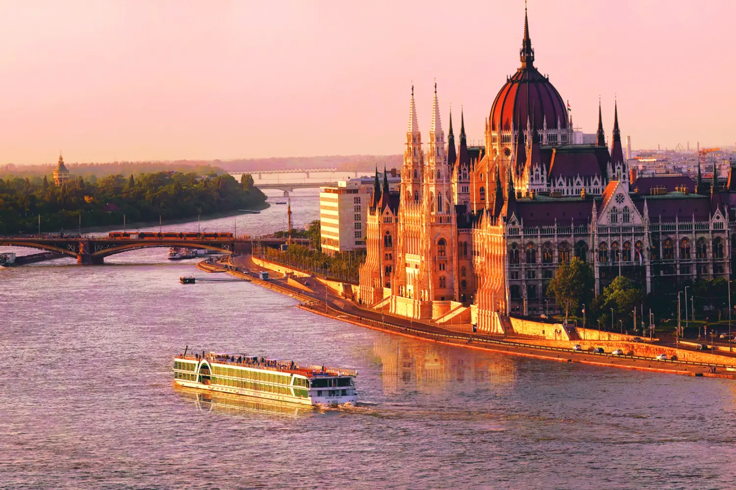 La ville de Budapest en Hongrie