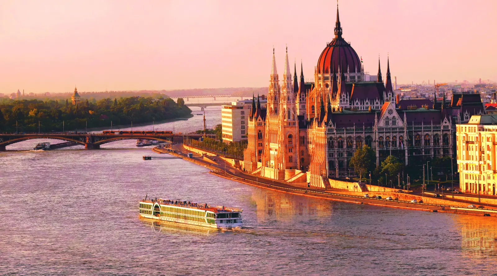 La ville de Budapest en Hongrie