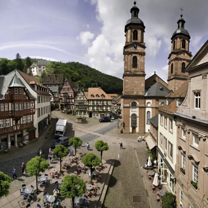 La ville de Wertheim en Allemagne