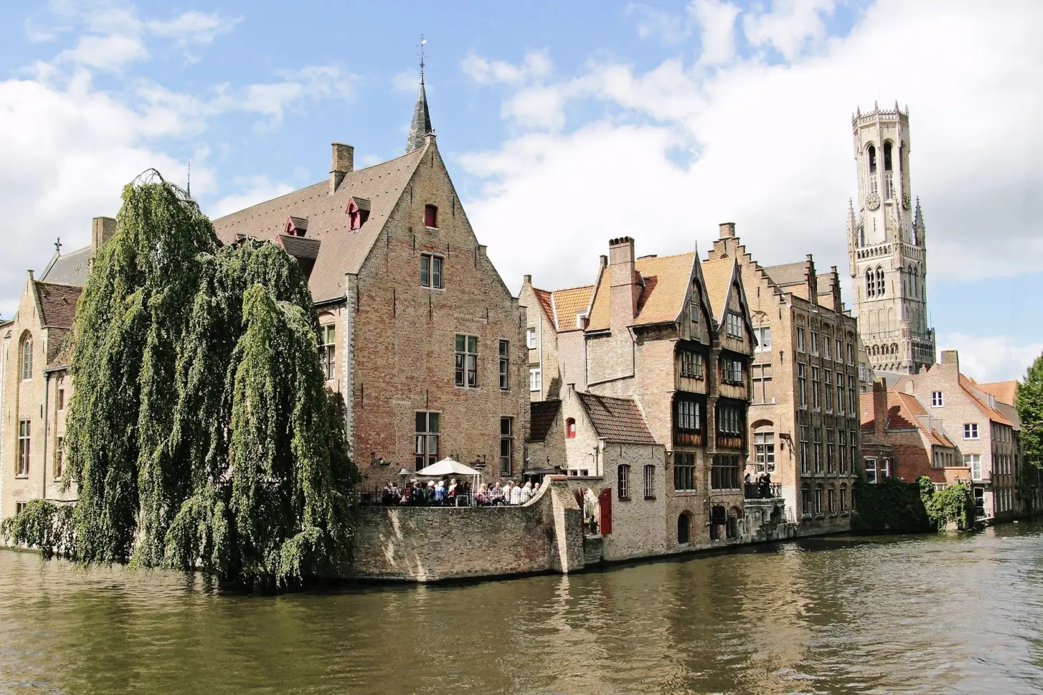 La magnifique ville de Bruges en Belgique