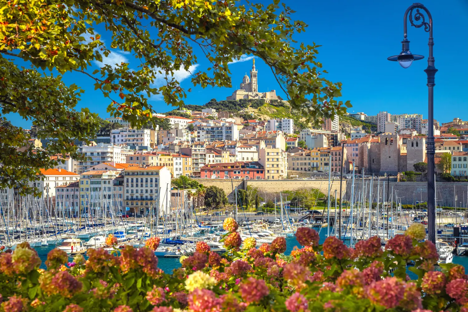 Marseille, Paysage urbain, Paysages, France, Basilique