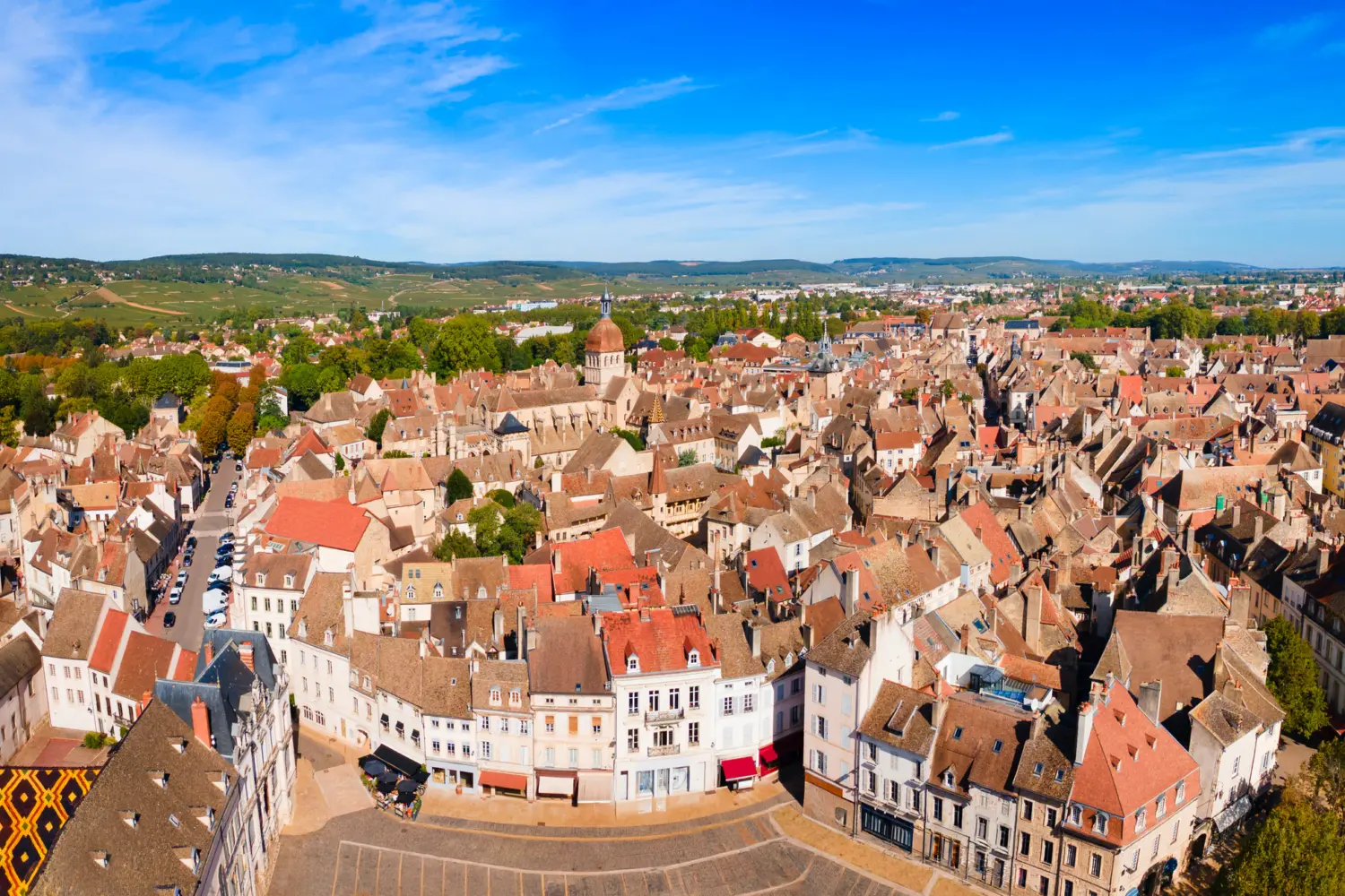 Antique, Architecture, Beaune, Bourgogne - France, Bâtiment vu de l'extérieur
