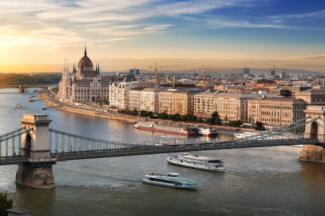 Navigation sur le Danube à Budapest en Hongrie