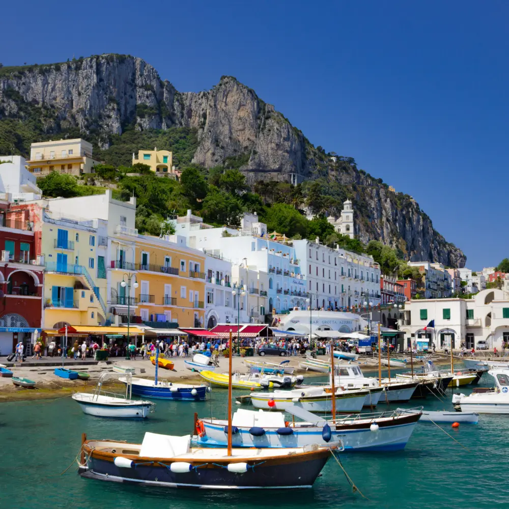 La magnifique île de Capri en Italie