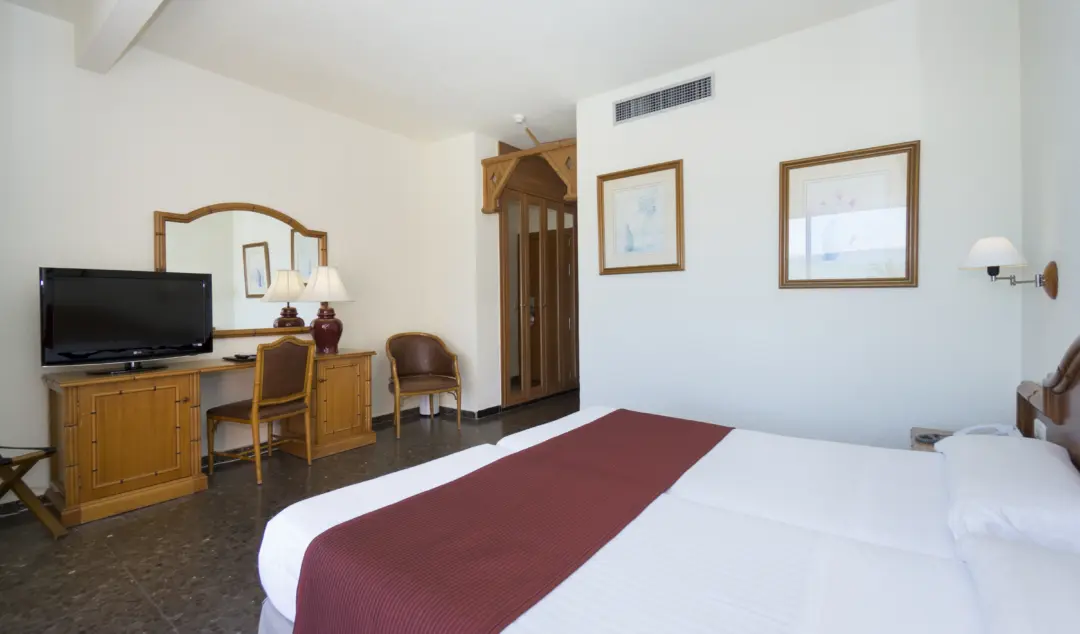 Une chambre standard d'un hôtel de la Costa del Sol