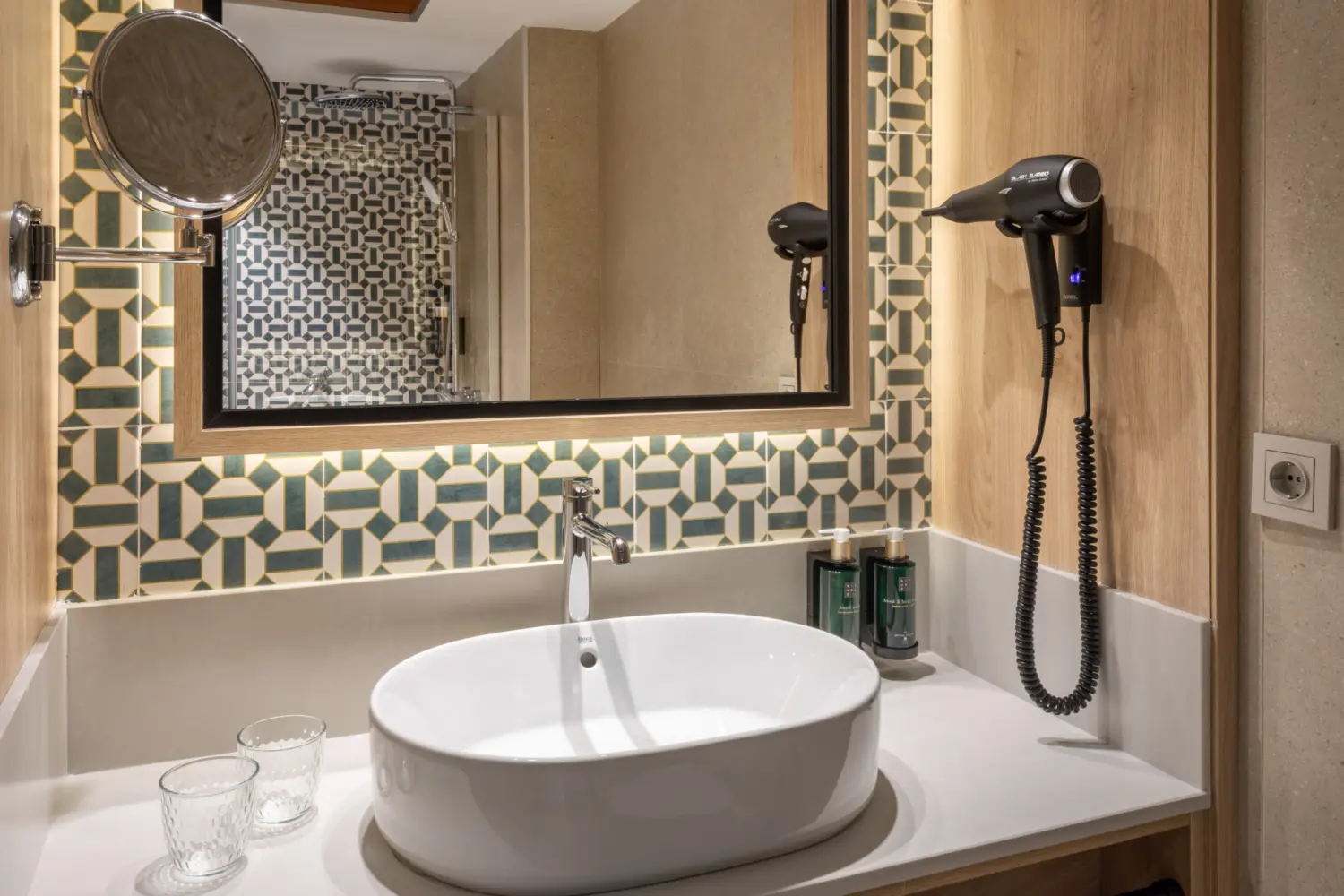 Une salle de bain dans un hôtel sur la Costa del Sol