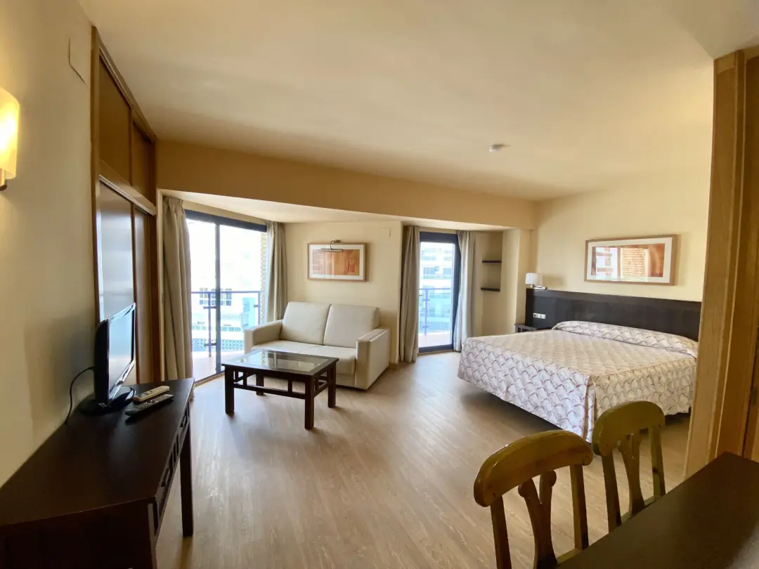 Studio occupation double dans un hôtel de la Costa del Sol